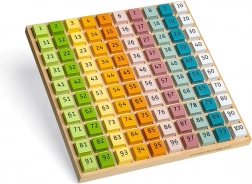 Bigjigs Toys drevený číselný zásobník 1–100 FSC