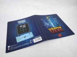 Zberateľské album na karty zbraní SCRATCH WARS A5