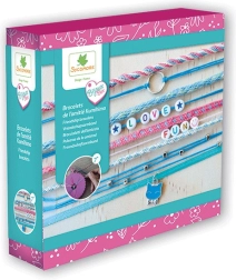 Kreatívna sada na výrobu náramkov Kumihimo