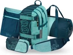 Baagl školský set Skate Petrol – batoh, peračník, športová taška, ľadvinka a obal na notebook GRS