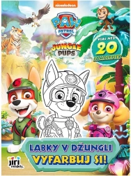 vymaľovacie zošit Paw Patrol: labky v džungli