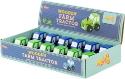 Drevený traktorček z udržateľného dreva