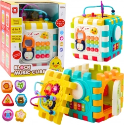 Interaktívna hudobná vzdelávacia kocka pre najmenších