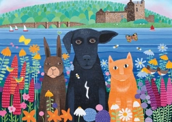 Puzzle RAVENSBURGER zvierací kamaráti 1000 dielikov