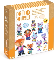 DJECO DIY magnetky na dotvorenie Funky Family
