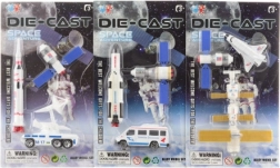 vesmírna sada kovová