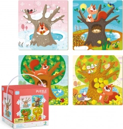 Puzzle 4v1 Ročné obdobia