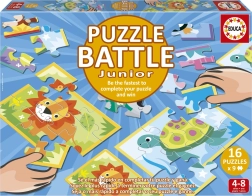 Educa puzzle bitka Zvieratká 16×9 dielikov