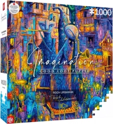Puzzle GOOD LOOT Imagination: Roch Urbaniak – sprievod obrov 1000 dielikov