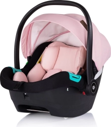 Autosedačka chipolino duo smart i-size 40–87 cm pink marshmallow