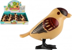 Skákajúci vtáčik na kľúčik 11 cm