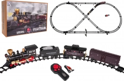 Diaľkovo ovládaná retro vlaková dráha