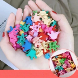 Žabie spony do vlasov - korunka