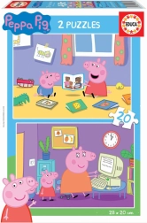 Educa Puzzle Prasiatko Peppa 2x20 dielikov