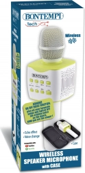 Bezdrôtový mikrofón s ochranným puzdrom a meničom hlasu