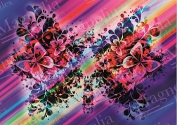 Puzzle motýle 1000 dielikov MAGNOLIA