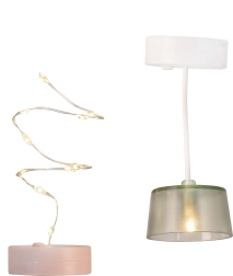 Osvetlenie do domčeka pre bábiky Lundby – 2 lampy – 2 ks