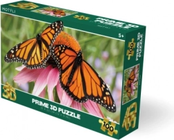 3D puzzle Motýle 100 dielikov
