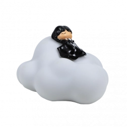 Stolová lampa Wednesday v tvare obláčika s USB napájaním