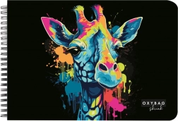 Skicák A3 s krúžkovou väzbou, 40 listov, 190 g/m² žirafa