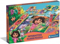 Podlahové puzzle s interaktívnym perom DORA prieskumníčka – 24 dielikov