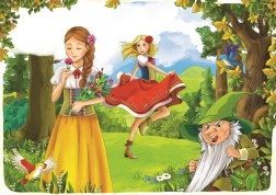 Puzzle Rozprávková ruža 100 dielikov