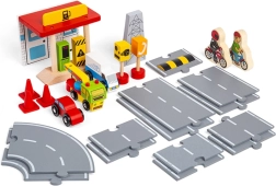 Drevená cestná sada pre deti