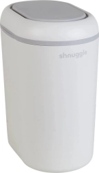 Shnuggle Eco Touch kôš na plienky biela/sivá