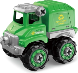 Skrutkovací smetiarske auto 16 cm