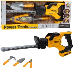 Detská záhradná sada s elektrickými nožnicami