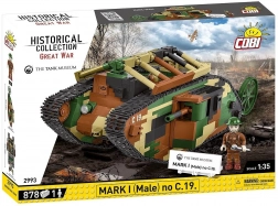 Stavebnica COBI tank Mark I (Male) – 878 dielikov