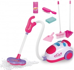 Upratovací set s vysávačom a efektmi, 9 ks