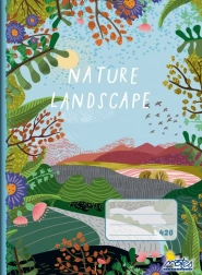 Školský zošit A4 čistý 20 listov Príroda