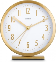 Budík Skye 11,3 cm zlatý