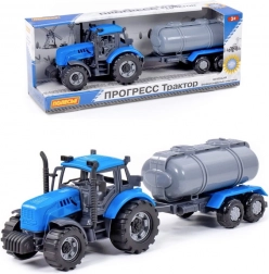 Traktor Progress s cisternovým prívesom
