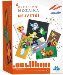 Mozaika Seva najväčšia plastová sada 2904 dielikov