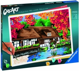 creart premium: mlyn – maľovanie podľa čísel