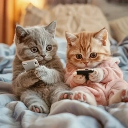 Diamantové maľovanie Mačiatka 30 × 40 cm