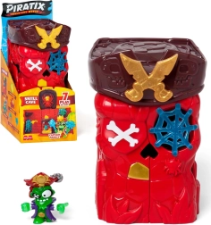 PIRATIX Adventure World tajomná jaskyňa Skull Cave – prekvapenie s figúrkou Captain Skully