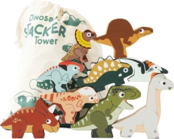 Le Toy Van skladacia veža dinosaury
