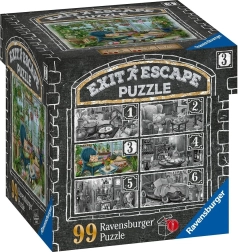 Ravensburger úniková puzzle Strašidelný Sídlo: V Zimnej Záhrade 99 dielikov