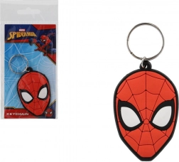 Gumená kľúčenka Spiderman – hlava 7 cm