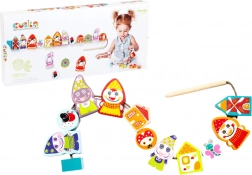 navliekací set CUBIKA drevených trpaslíkov