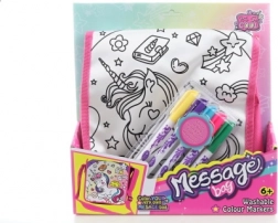 Maľovacia kabelka s motívom jednorožca