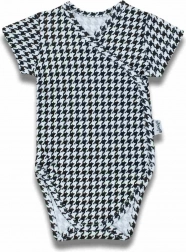 Bavlnené dojčenské body s krátkym rukávom Nicol Viki