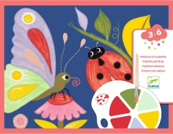 Djeco maľovanie s paletou – Na lúke