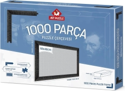 Rám na puzzle 68 × 48 cm čierny