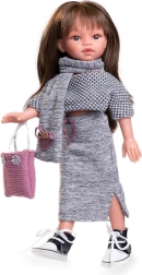Realistická bábika Emily s celovinylovým telom - 33 cm