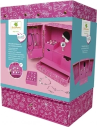 Detská šperkovnica so šperkami a organizérom