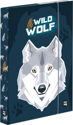 Box na zošity A5 s motívom vlka